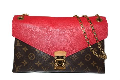 lv red monogram bag|authentic louis vuitton monogram bag.